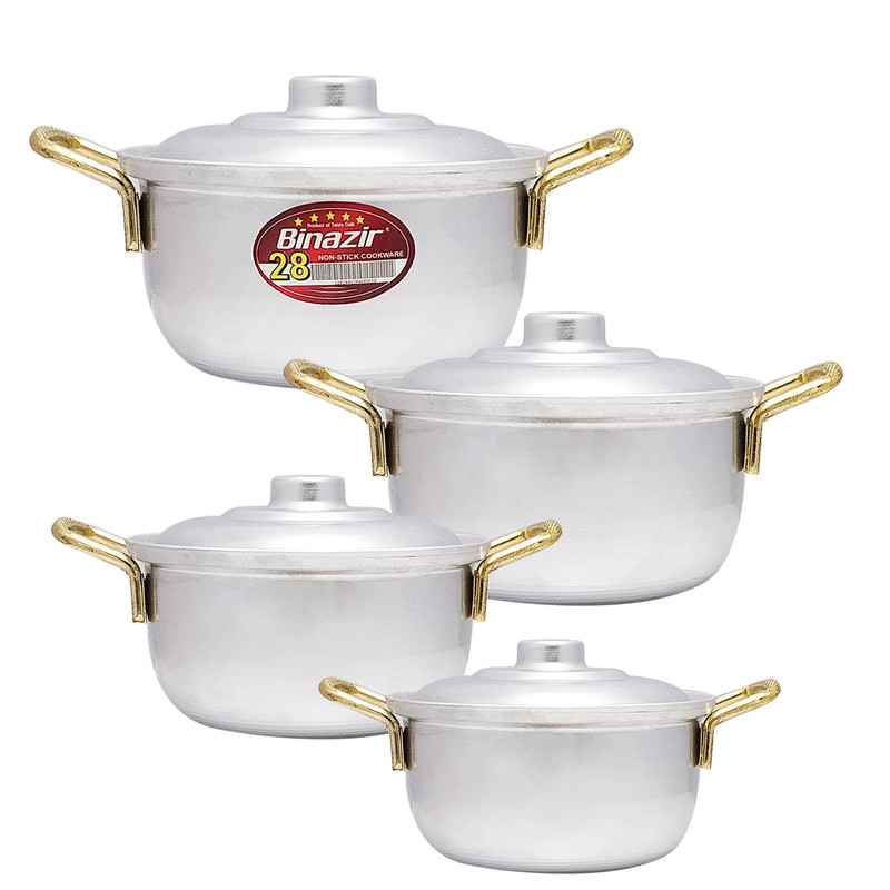 سرویس قابلمه آلومینیومی 8 پارچه بی نظیر مدل نقلی