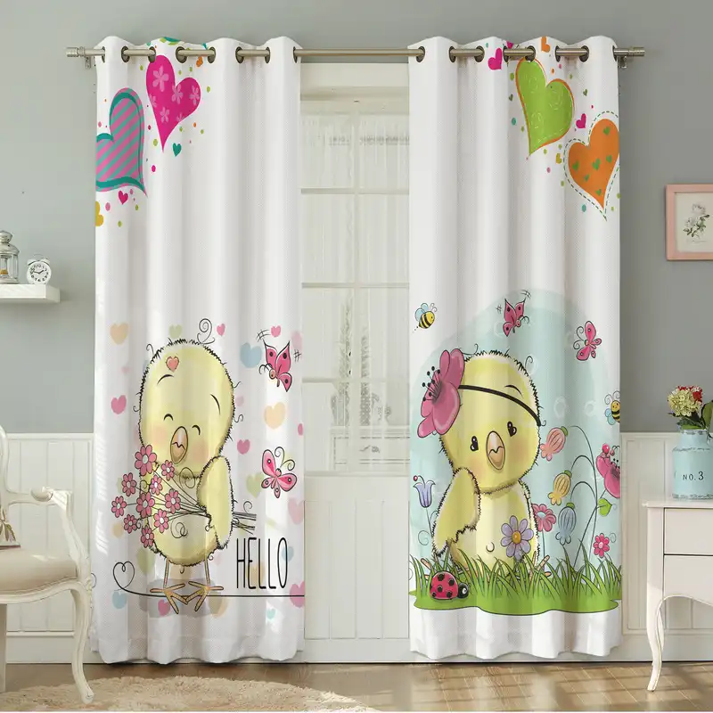 پرده نیروانا طرح کودک مدل مخمل کد 8805 سایز 140×280 سانتی متر