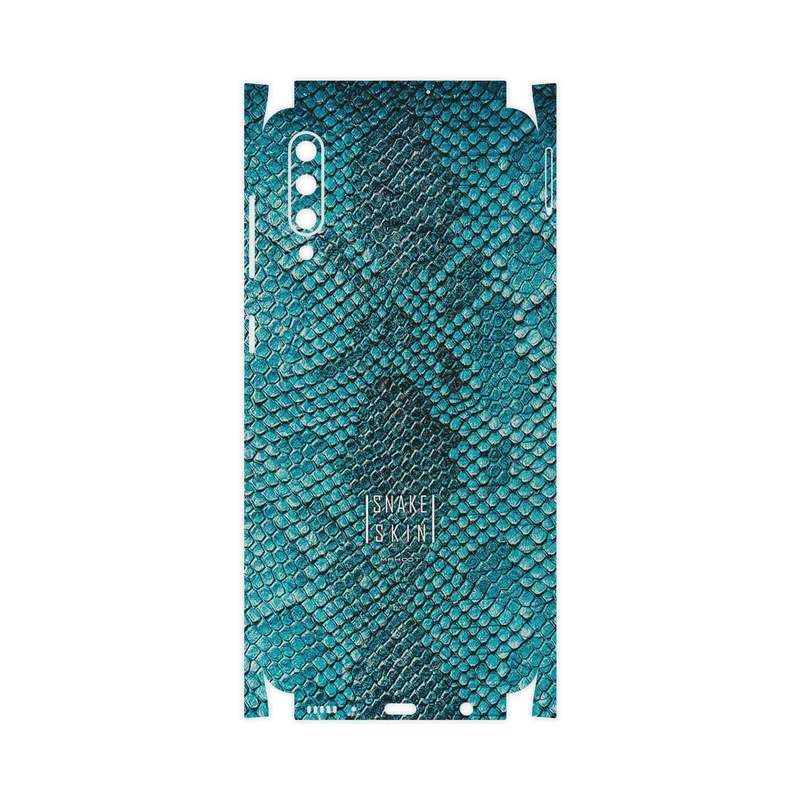 برچسب پوششی ماهوت مدل Blue Snake Skin-FullSkin مناسب برای گوشی موبایل سامسونگ Galaxy A30s