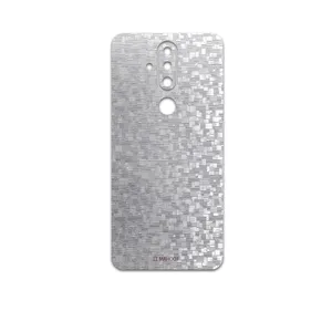 MAHOOT Silver-Silicon Cover Sticker for Nokia X71