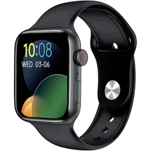 ساعت هوشمند 44 میلیمتری مدل GL-01 با بند سیلیکونی