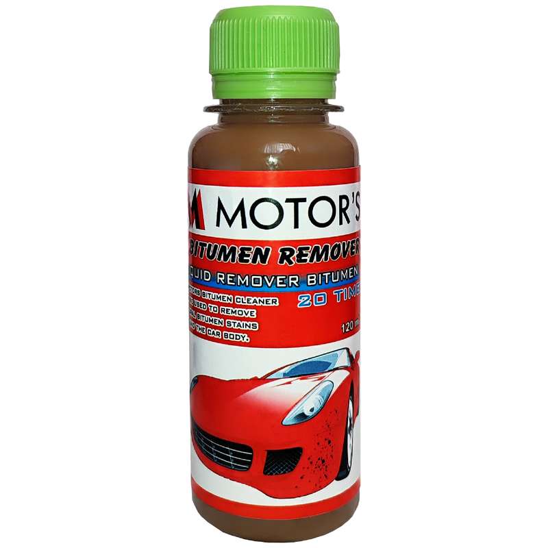 مایع قیر پاک کن بدنه خودرو ام موتورز مدل EC2002 حجم 120 میلی لیتر