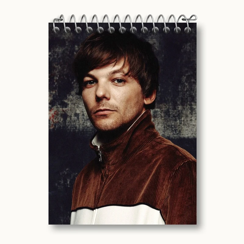 دفتر یادداشت 50 برگ خندالو مدل لویی تاملینسون گروه موسیقی وان دایرکشن One Direction کد 18888
