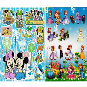 استیکر کودک طرح صوفیا و میکی موس کد CT111 مجموعه 2 عددی 