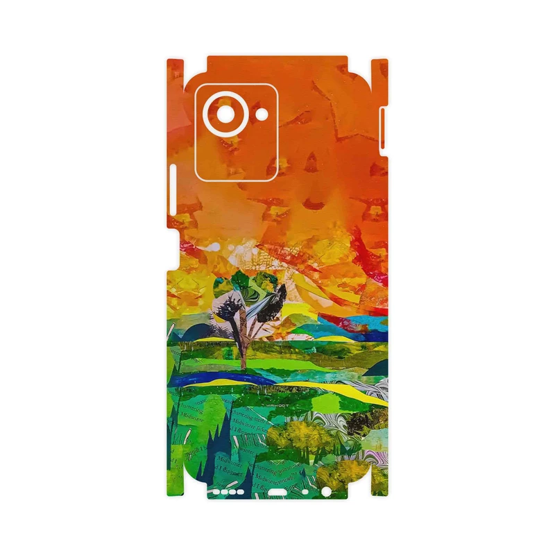 برچسب پوششی ماهوت مدل Collage of Painting-FullSkin مناسب برای گوشی موبایل ریلمی C30s