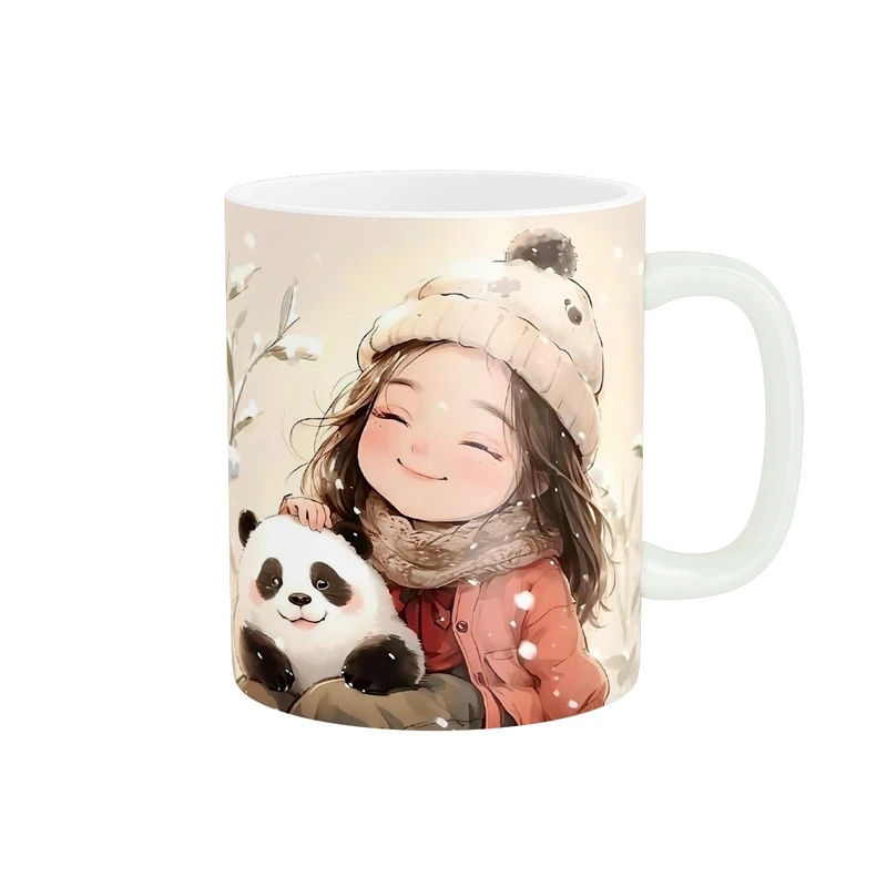 ماگ پاد آفرین طرح دخترک کد 3653