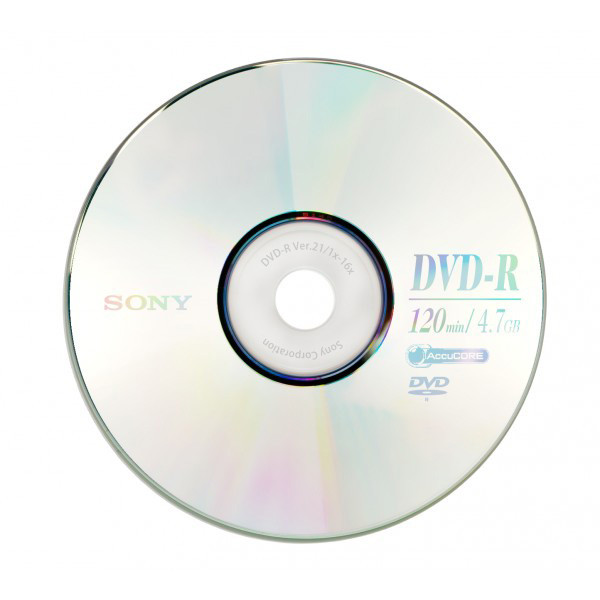 دی وی دی خام سونی مدل DVD-R بسته 50 عددی
