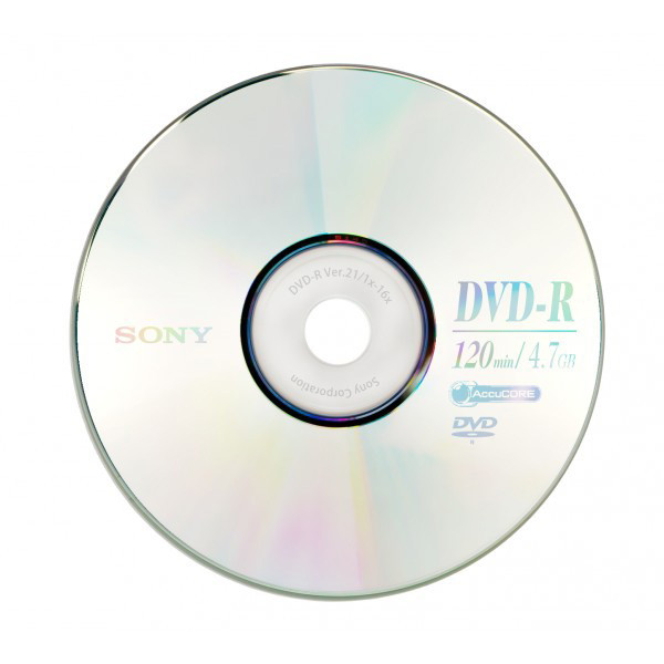 دی وی دی خام سونی مدل DVD-R بسته 2 عددی