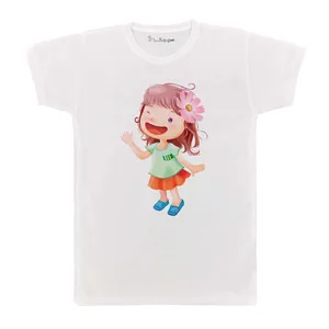 تی شرت بچگانه پرمانه طرح cute کد pmt.2284
