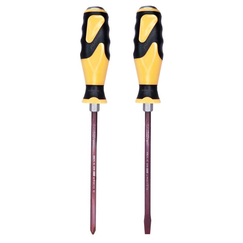 پیچ گوشتی  چهارسو ودوسو هیزان مدل +-MMA-HN-S02 مجموعه  2 عددی