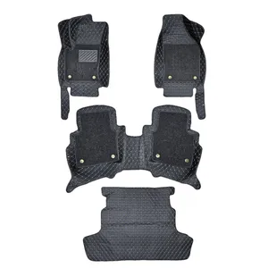 کفپوش 5 بعدی خودرو طرح گلدوزی مدل H-AP-1101-2 مناسب برای آریزو 5 به همراه کفپوش صندوق