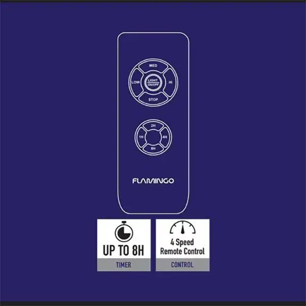 پنکه سقفی فلامینگو مدل 5 پره