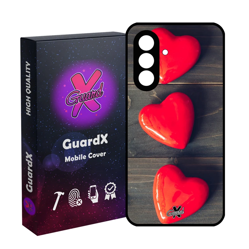 کاور گارد ایکس طرح عشق مدل 10181 مناسب برای گوشی موبایل سامسونگ Galaxy A17 4G / A17 5G