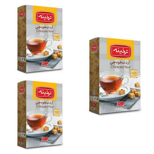 ارد نخودچی ترخینه -200 گرم بسته 3 عددی