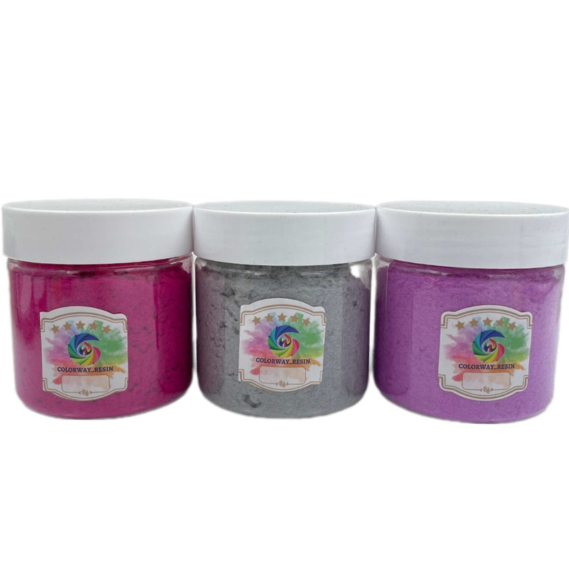 پودر مخمل کالروی  کد007 بسته سه عددی