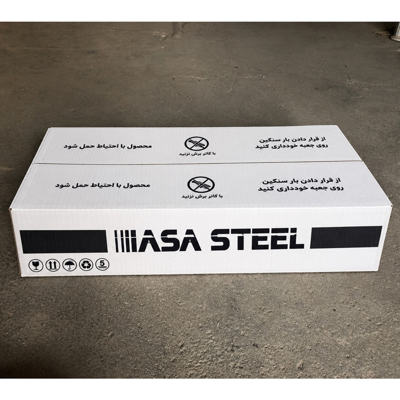 سینک ظرفشویی گرانیت دو لگنه اسا استیل مدل D23 روکار