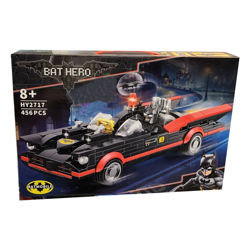 ساختنی  456 قطعه مدل Bat Hero کد 2717