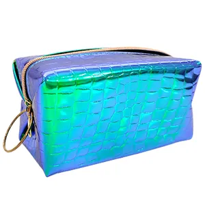 کیف لوازم آرایش زنانه مدل هولوگرامی 003