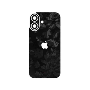 MAHOOT Black-Wildflower Cover Sticker for Apple iPhone 16