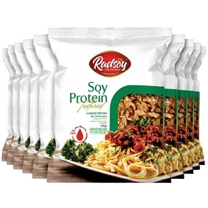 پروتئین سویا ساده ریز دانه رادسوی - 180 گرم بسته 10 عددی