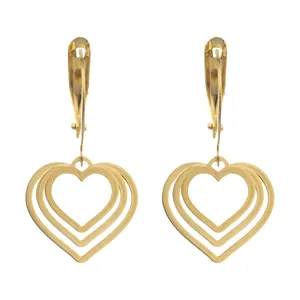 گوشواره طلا 18 عیار زنانه مایا ماهک مدل ME0985