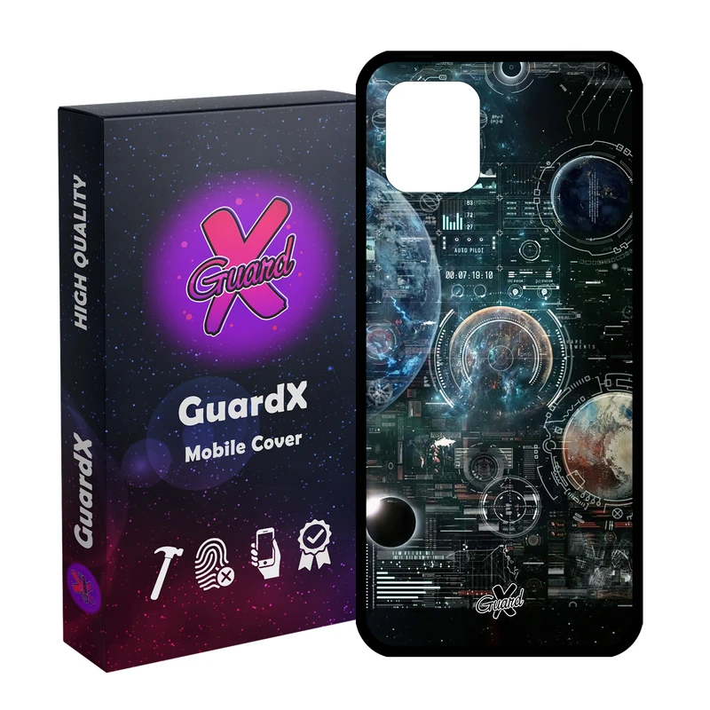 کاور گارد ایکس طرح فضا مدل Glass10512 مناسب برای گوشی موبایل سامسونگ Galaxy Note 10 Lite / A81
