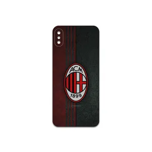 MAHOOT  AC-Milan-FC Cover Sticker for apple iPhone X