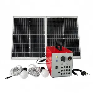 سیستم روشنایی و پاوربانک خورشیدی مدل TG6018-60W