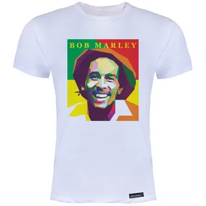تی شرت آستین کوتاه زنانه 27 مدل Bob Marley کد MH959