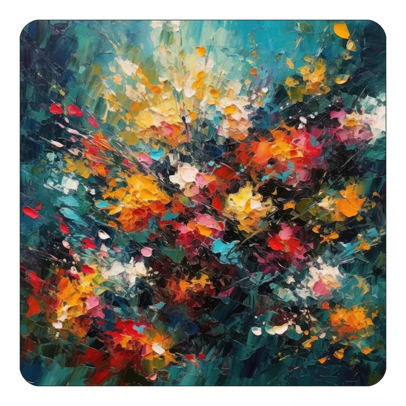 مگنت کاکتی طرح نقاشی رنگ روغن مدل mp69803