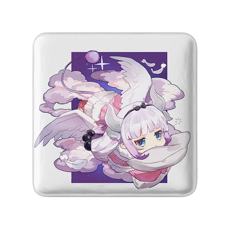 مگنت خندالو طرح کانا انیمه اژدهای خدمتکار کوبایاشی مدل مربعی کد 36280