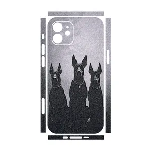Remax cover sticker Leth model Doberman design suitable for Apple iPhone 12 mobile phone