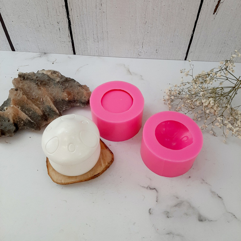 قالب سیلیکونی مدل بانکه طرح قارچ مجموعه 2 عددی