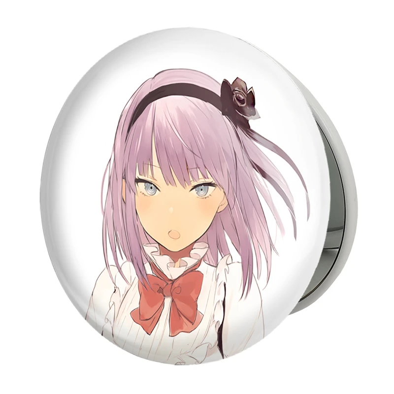 آینه جیبی خندالو طرح شیداره  انیمه داگاشی کاشی Dagashi Kashi مدل تاشو کد 23399 