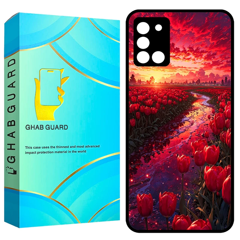  کاور قاب گارد طرح گل مدل GCHPA31 مناسب برای گوشی موبایل سامسونگ Galaxy A31 