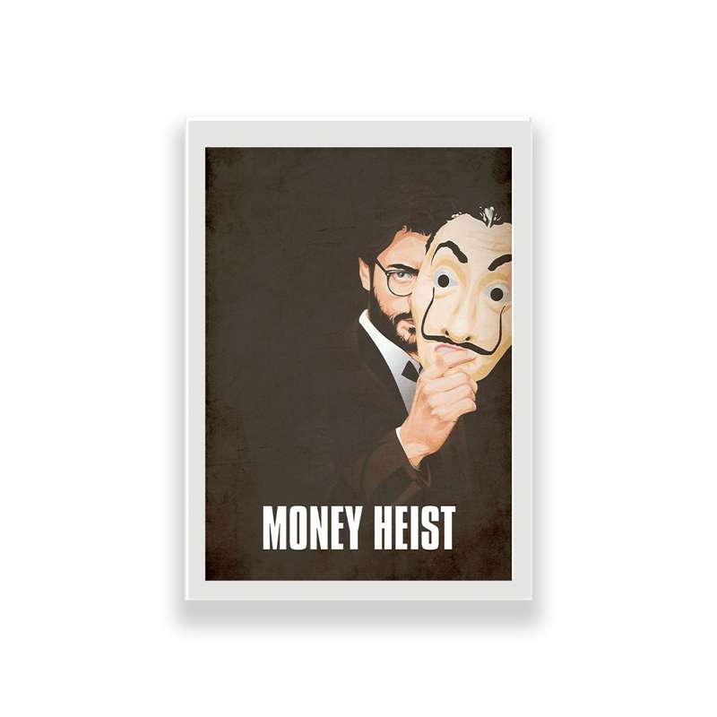 تابلو طرح سریال money heist مدل 2