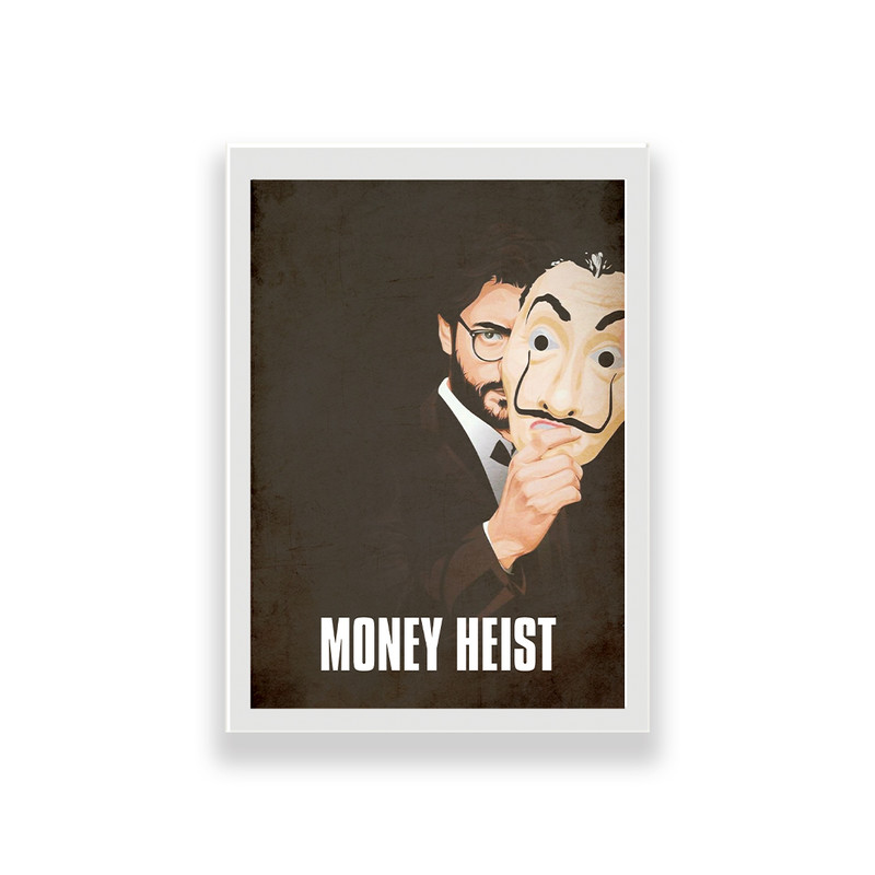 تابلو طرح سریال money heist مدل 2