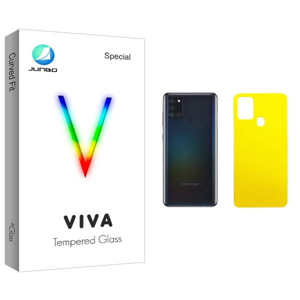 محافظ پشت گوشی جانبو مدل Viva Glass مناسب برای گوشی موبایل سامسونگ Galaxy A21s