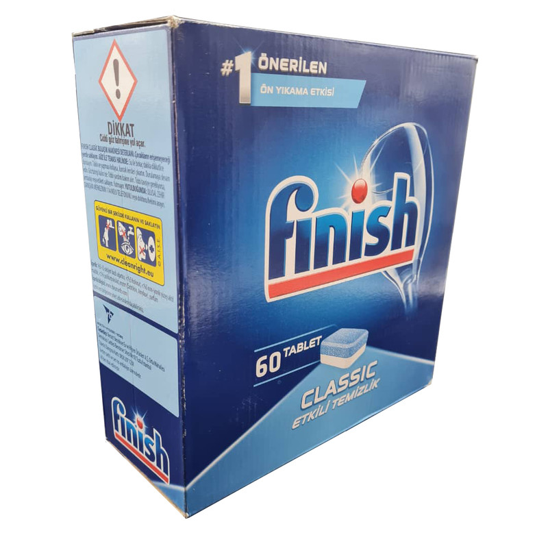 قرص ماشین ظرفشویی فینیش مدل Classic بسته 60 عددی