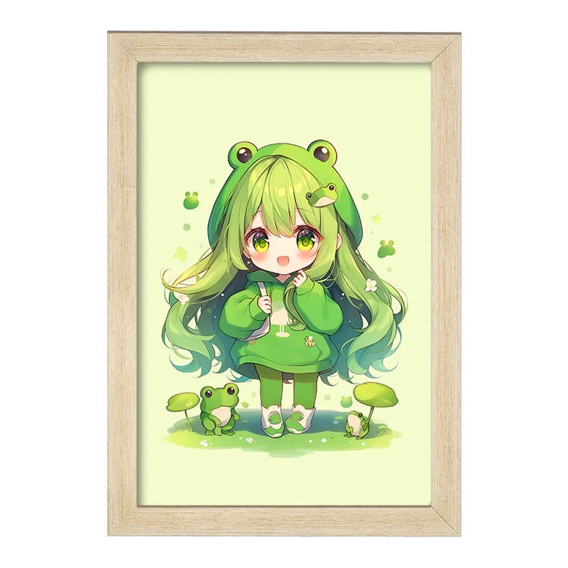 تابلو خندالو مدل دخترانه کیوت کد F5411