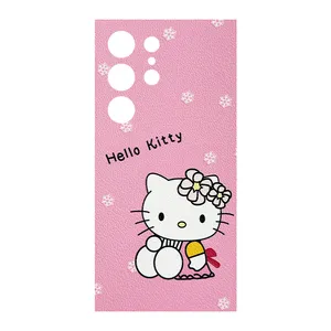 Remax cover sticker Leth model hello kitty design suitable for Samsung Galaxy S24 Ultra mobile phone