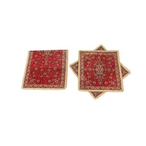 رومیزی ترمه هاشمی طرح آذر مجموعه سه عددی