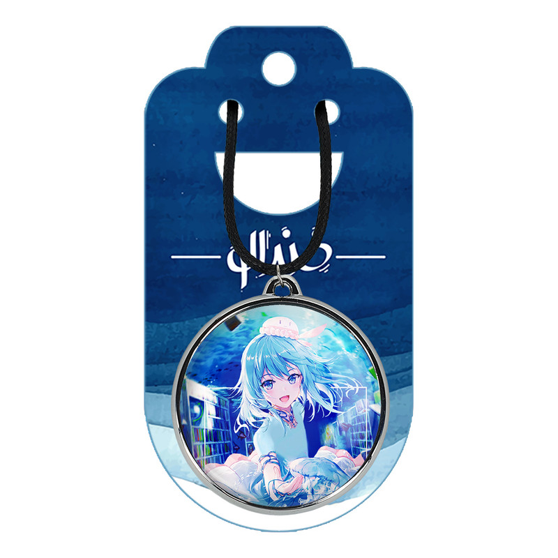 گردنبند خندالو مدل دختر انیمه ای کد 1801918025