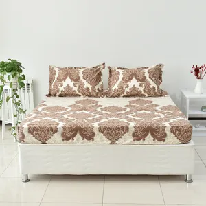 سرویس ملحفه بومرنگ مدل Siam-160 دونفره 3 تکه