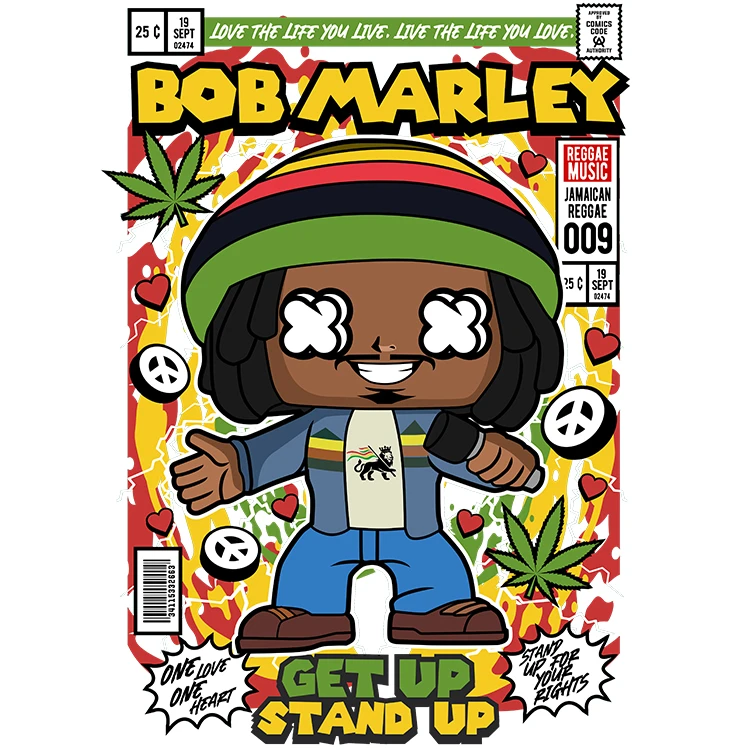 استیکر پارچه و لباس پاد آفرین مدل کارتونی کد S510