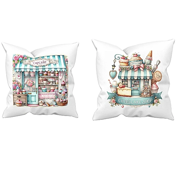 کوسن مدل مغازه سایز 40 * 40 سانتی متر مجموعه 2 عددی