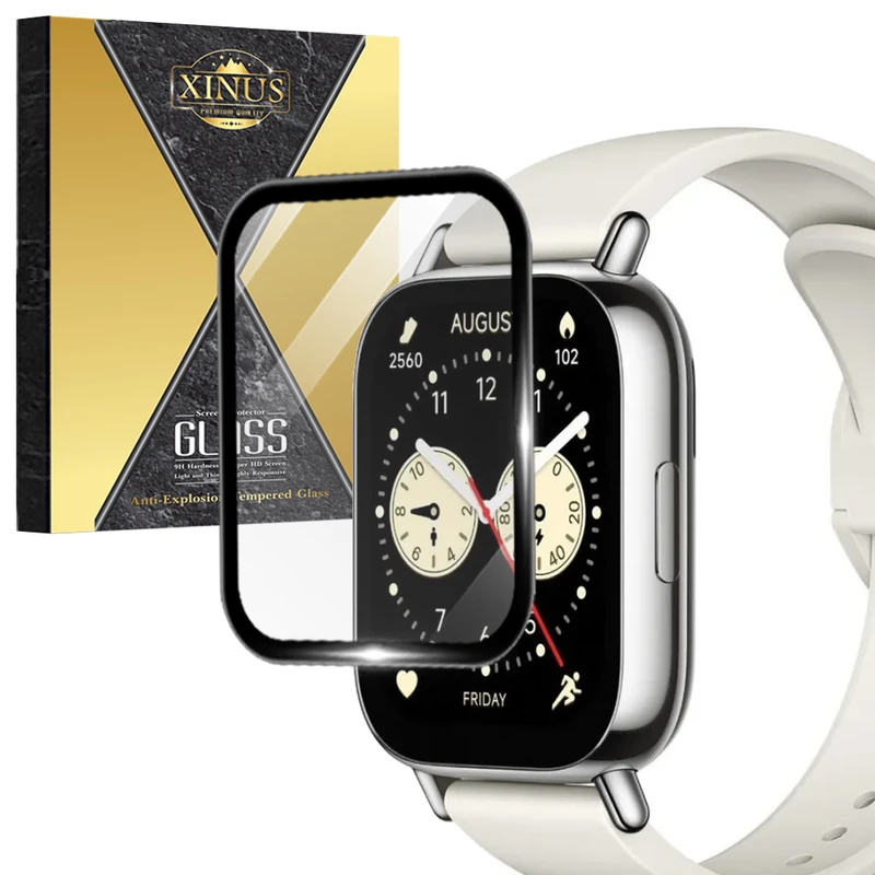 محافظ صفحه نمایش ژینوس مدل XWPM مناسب برای ساعت هوشمند شیائومی Redmi Watch 5 Lite