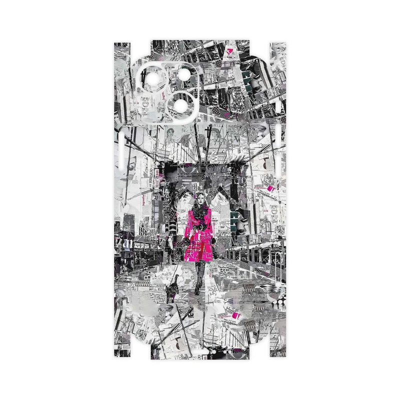برچسب پوششی ماهوت مدل Collage of Catwalk Bridge-FullSkin مناسب برای گوشی موبایل اپل iPhone 13 Mini