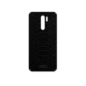 MAHOOT Black-Snake-Leather Cover Sticker for Samsung Galaxy M01
