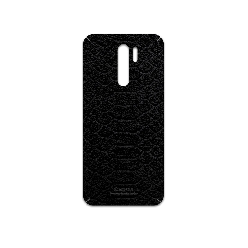 برچسب پوششی ماهوت مدل Black-Snake-Leather مناسب برای گوشی موبایل سامسونگ Galaxy M01